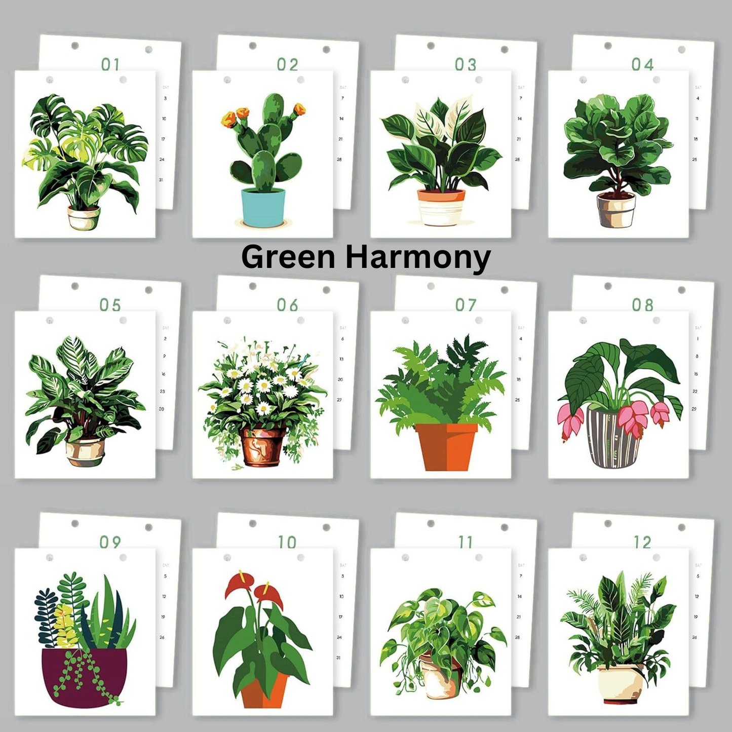 Paint Your Year - Malen nach Zahlen - Kalender