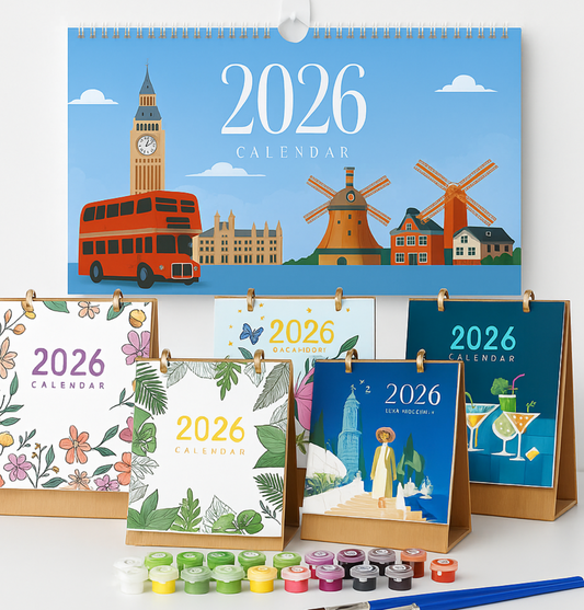 Paint Your Year - Malen nach Zahlen - Kalender